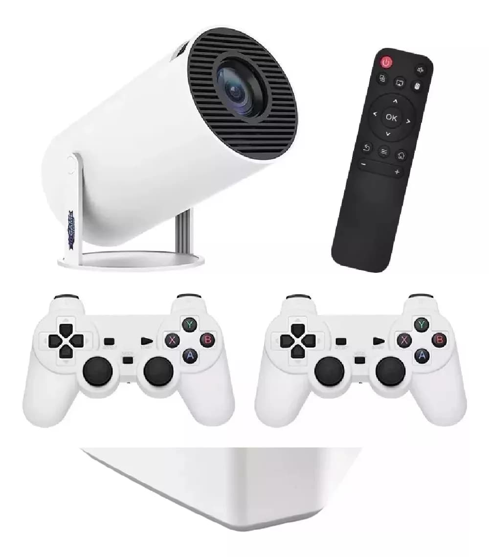 Proyector X10 Plus con Videojuegos - Entretenimiento Total en la Palma de tu Mano